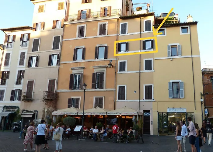 The Column Of Campo De' Fiori