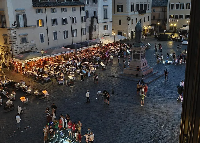 The Column Of Campo De' Fiori *